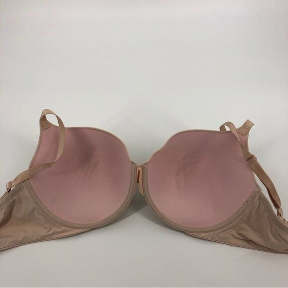Victorias Secret T-Shirt Push-Up Full Coverage Bra 38DD Nude Cream - Picture 4 of 10